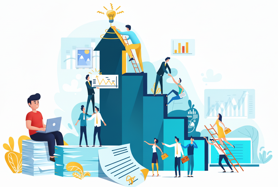 Students collaborating